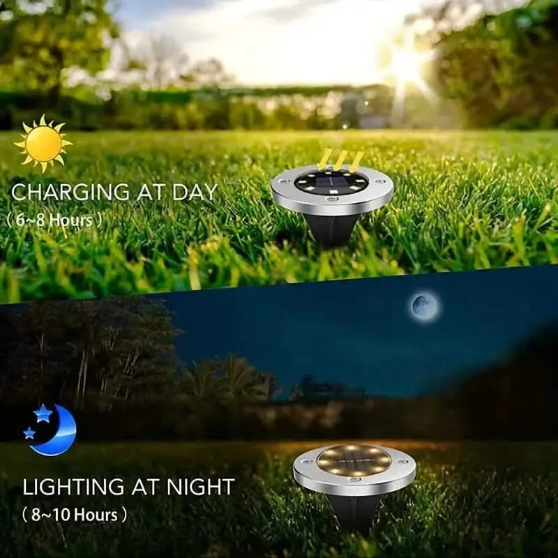 4-Pack: Waterproof Solar Garden Lights DailySale