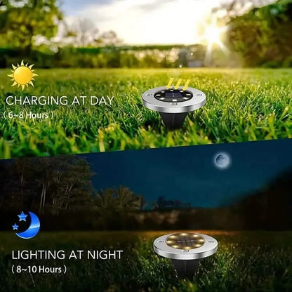 4-Pack: Waterproof Solar Garden Lights DailySale