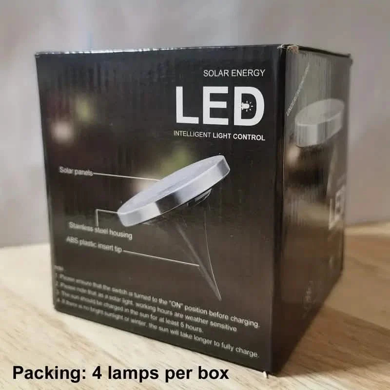 4-Pack: Waterproof Solar Garden Lights DailySale