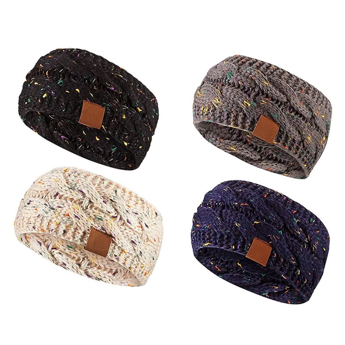 4-Pack: Women Confetti Winter Headband Wrap And Ear Warmer DailySale