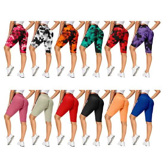 4-Pack Women's Butt Lifting Biker Shorts (Anti-Cellulite) DailySale