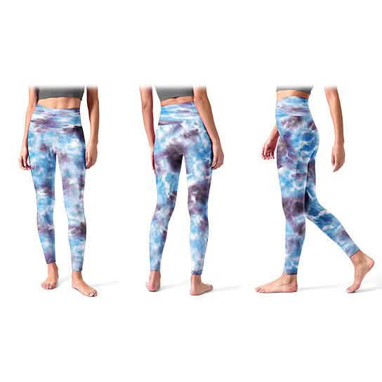 4-Pack: Women's High Waisted Ultra Soft Tie Dye Leggings DailySale