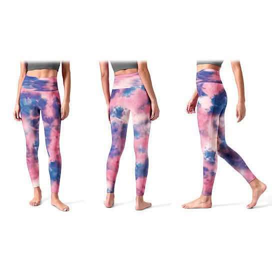 4-Pack: Women's High Waisted Ultra Soft Tie Dye Leggings DailySale