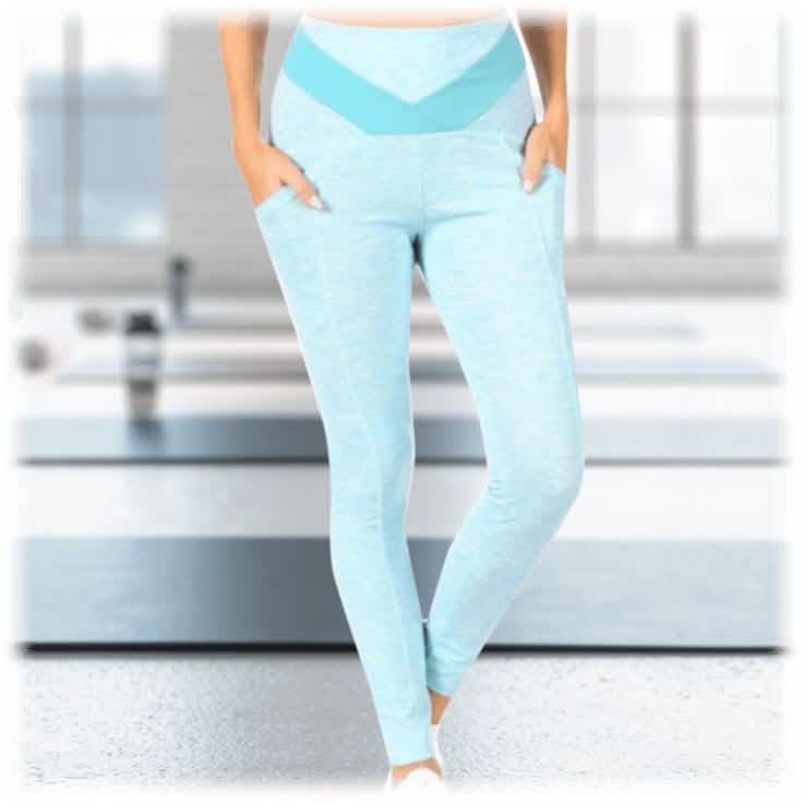 4-Pack: Women's Tummy Control Active Leggings with Pockets DailySale