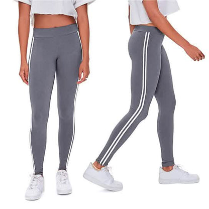 4-Pack: Women's Ultra-Soft Striped Yoga Leggings DailySale