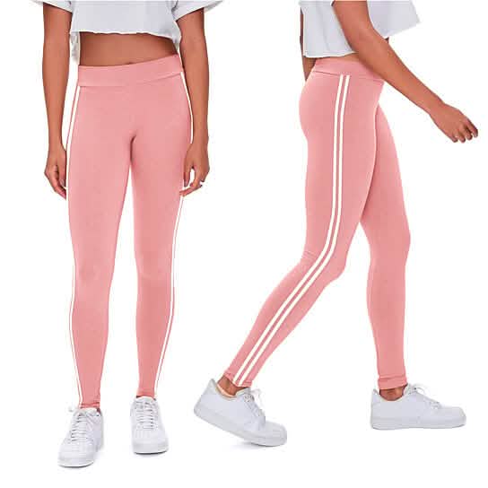 4-Pack: Women's Ultra-Soft Striped Yoga Leggings DailySale
