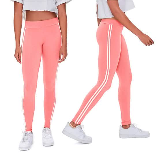 4-Pack: Women's Ultra-Soft Striped Yoga Leggings DailySale
