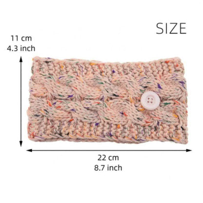 4-Pack: Women's Winter Headband and Ear Warmer with Buttons to Hold Mask DailySale
