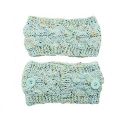 4-Pack: Women's Winter Headband and Ear Warmer with Buttons to Hold Mask DailySale