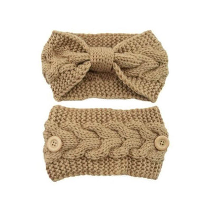 4-Pack: Women's Winter Headband and Ear Warmer with Buttons to Hold Mask DailySale