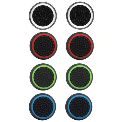 4-Pairs: Silicone Cap Joystick Thumb Grip Protect Cover for PS3 PS4 Xbox 360 Xbox One Wii U Game Controllers DailySale