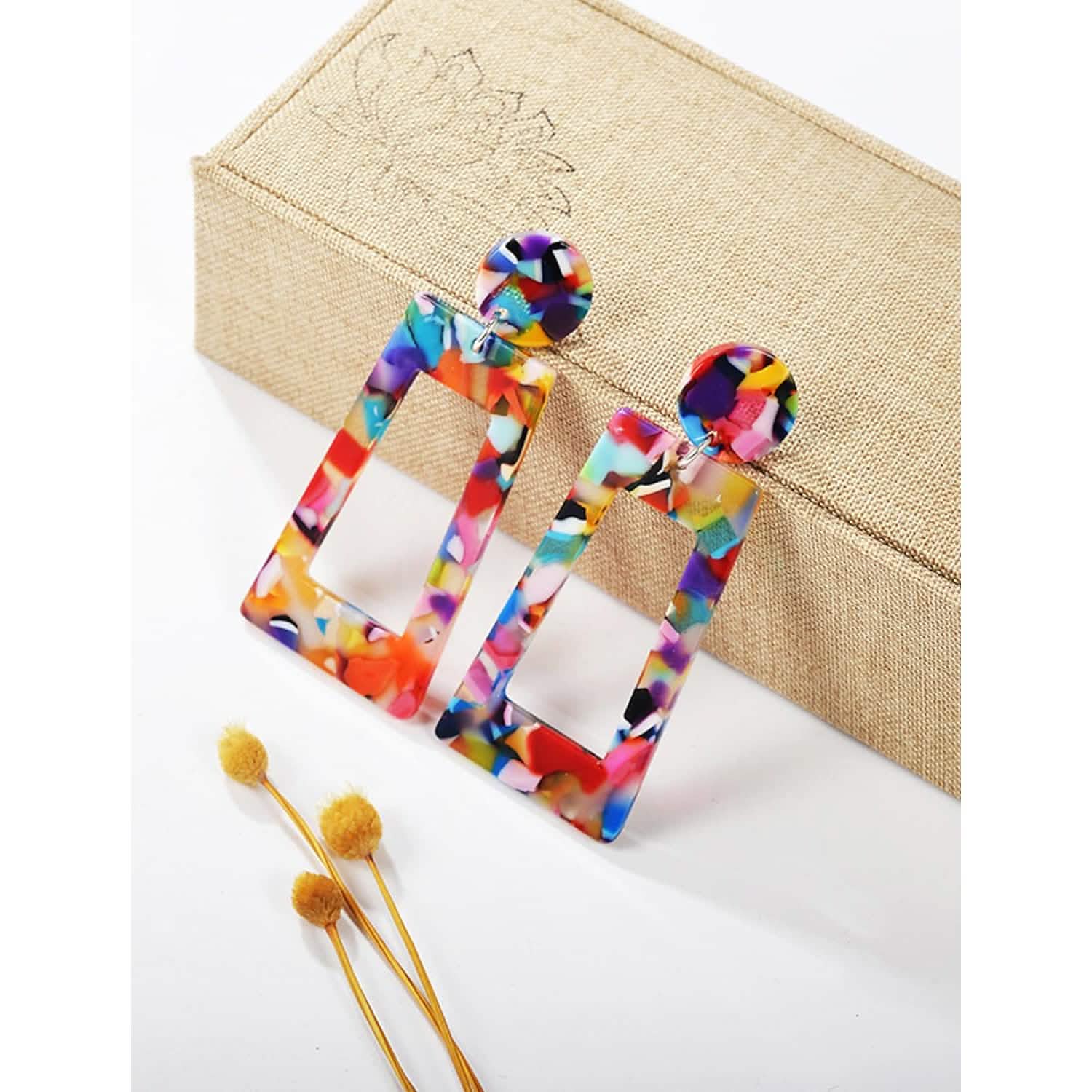 4-Pairs: Women's Drop Earring Pendants DailySale