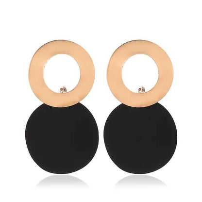 4-Pairs: Women's Holiday Chrome Geometric Ball Earrings DailySale