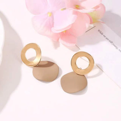 4-Pairs: Women's Holiday Chrome Geometric Ball Earrings DailySale