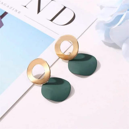 4-Pairs: Women's Holiday Chrome Geometric Ball Earrings DailySale