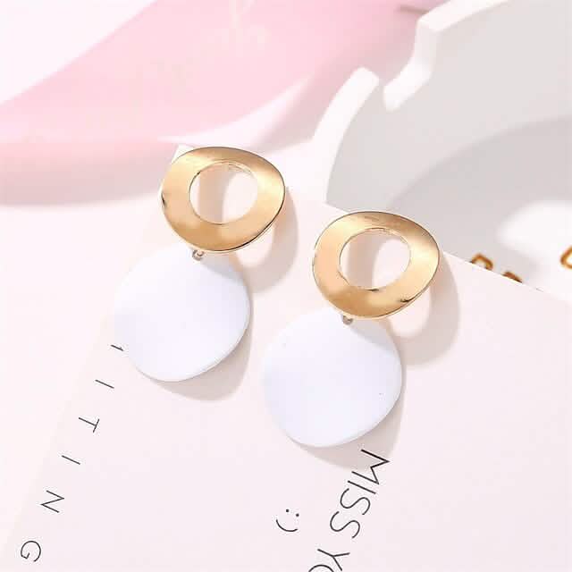 4-Pairs: Women's Holiday Chrome Geometric Ball Earrings DailySale