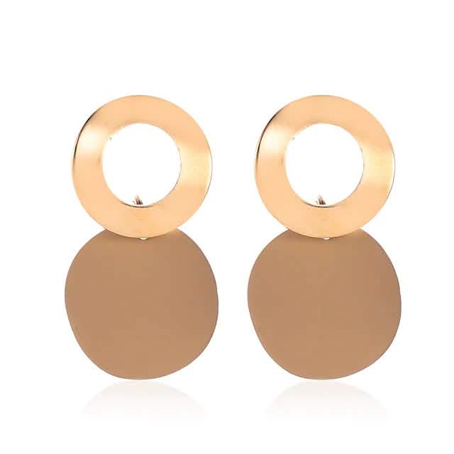 4-Pairs: Women's Holiday Chrome Geometric Ball Earrings DailySale