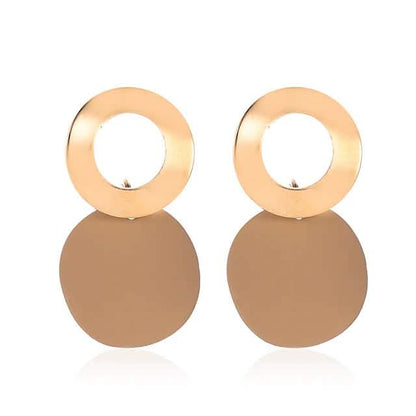 4-Pairs: Women's Holiday Chrome Geometric Ball Earrings DailySale