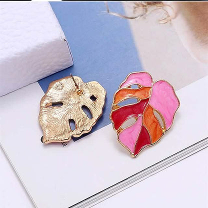 4-Pairs: Women's Vintage Leaf Fashion Earrings DailySale