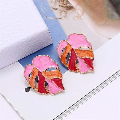 4-Pairs: Women's Vintage Leaf Fashion Earrings DailySale