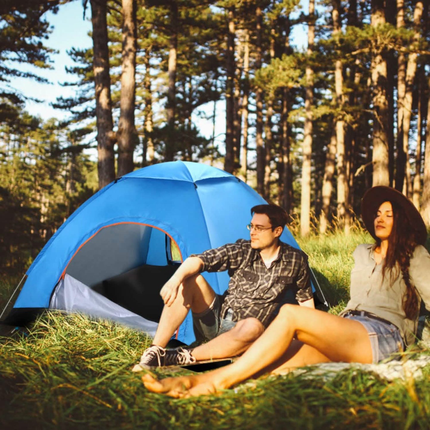 4 Persons Camping Waterproof Tent DailySale