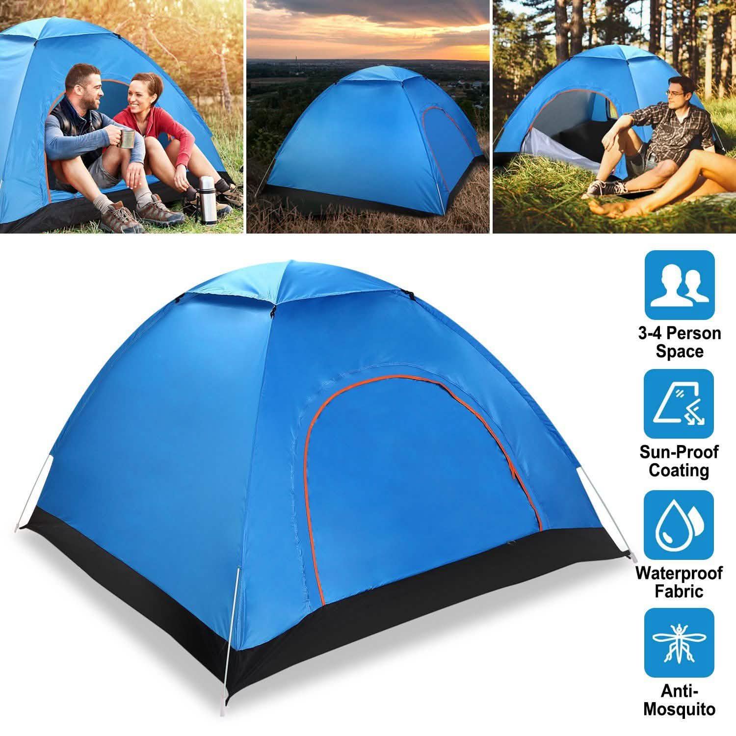 4 Persons Camping Waterproof Tent DailySale