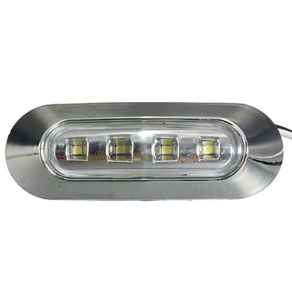 4-Piece: 12V-24V 4 LED Side Marker Indicator Lights DailySale