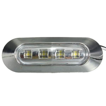 4-Piece: 12V-24V 4 LED Side Marker Indicator Lights DailySale