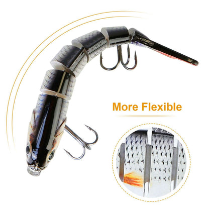 4-Piece: 6 Segment Multi Jointed Lifelike Fish Lures DailySale