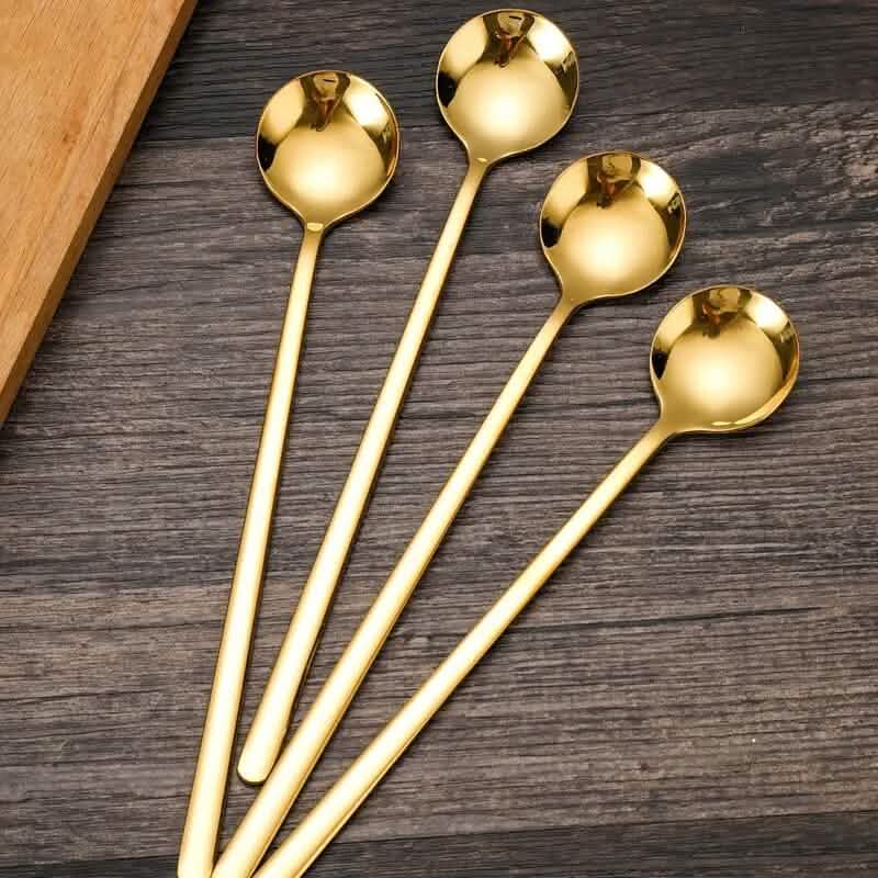 4-Piece: 6.85'' Coffee Espresso Spoons DailySale