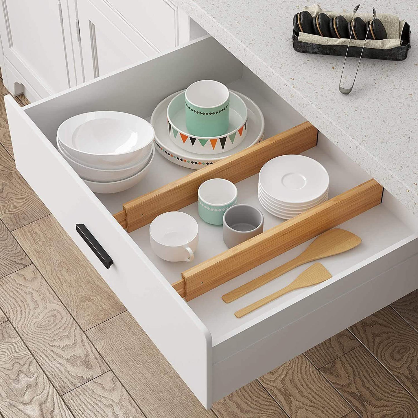 4-Piece: Adjustable Drawer Divider DailySale