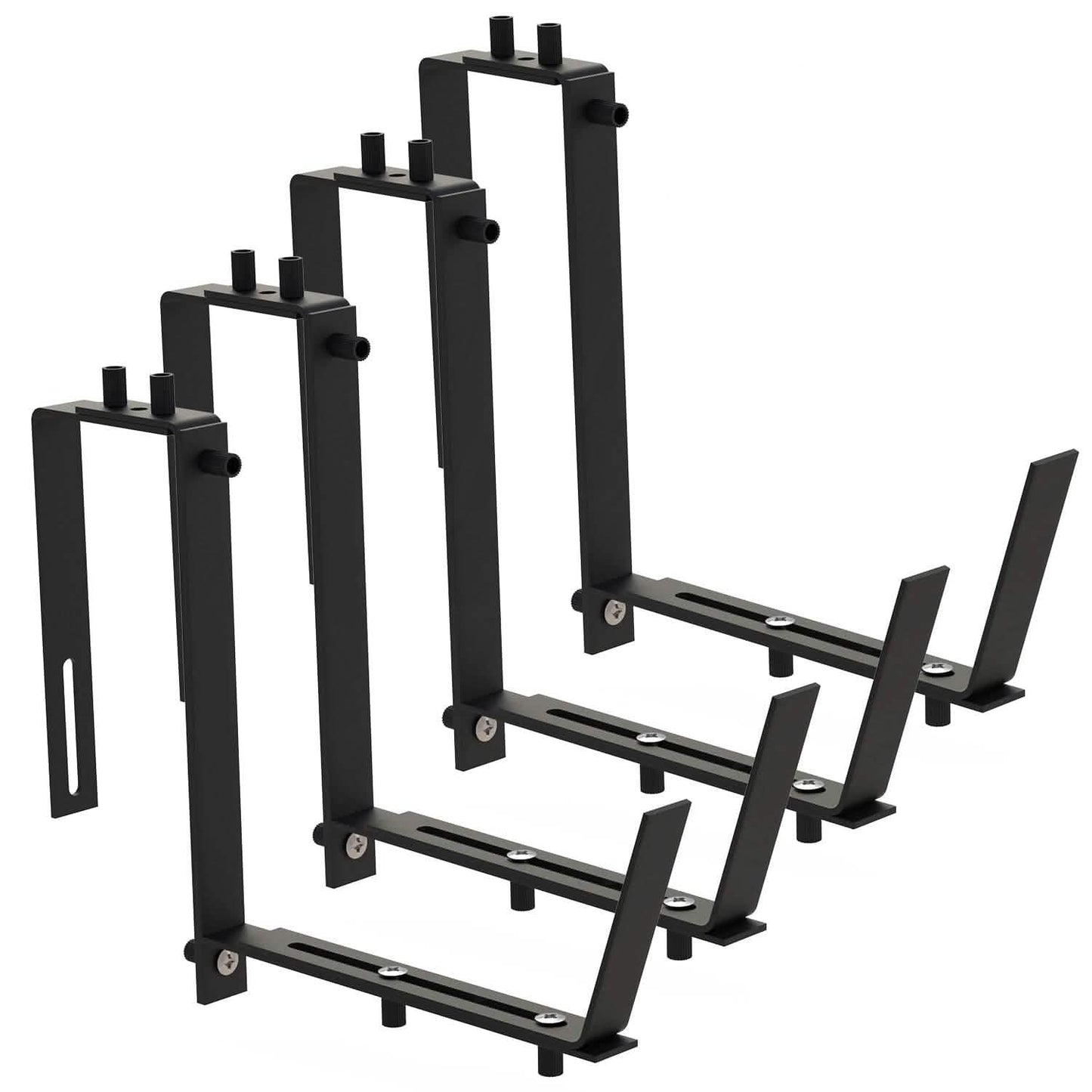 4-Piece: Adjustable Planter Box Brackets DailySale