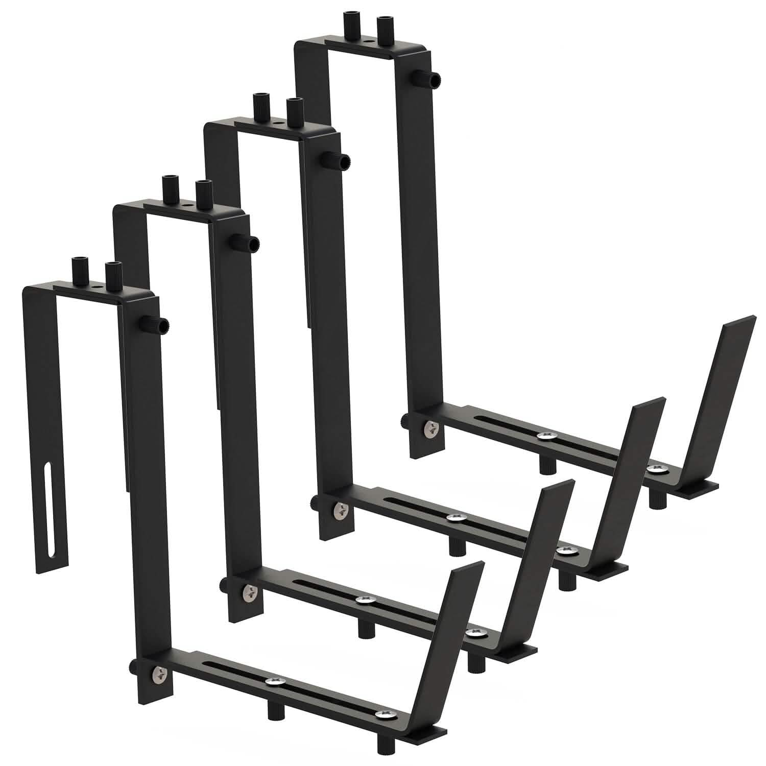 4-Piece: Adjustable Planter Box Brackets DailySale