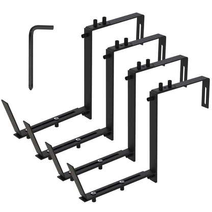 4-Piece: Adjustable Planter Box Brackets DailySale