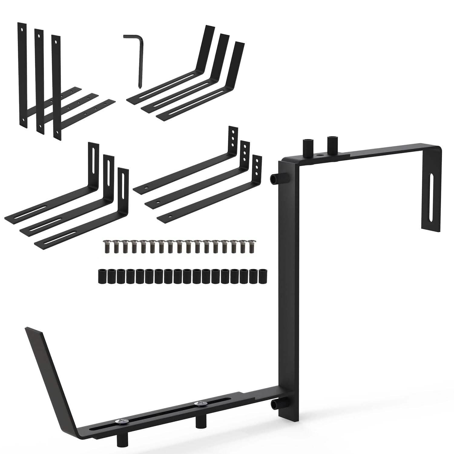 4-Piece: Adjustable Planter Box Brackets DailySale
