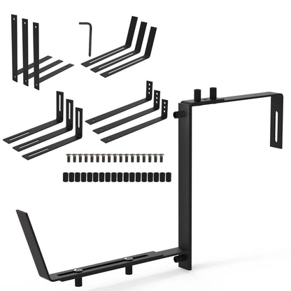 4-Piece: Adjustable Planter Box Brackets DailySale