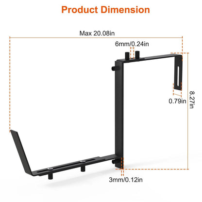 4-Piece: Adjustable Planter Box Brackets DailySale
