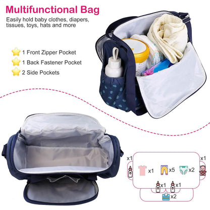 4-Piece: Baby Diaper Tote Bag Set DailySale
