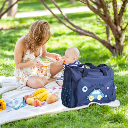 4-Piece: Baby Diaper Tote Bag Set DailySale