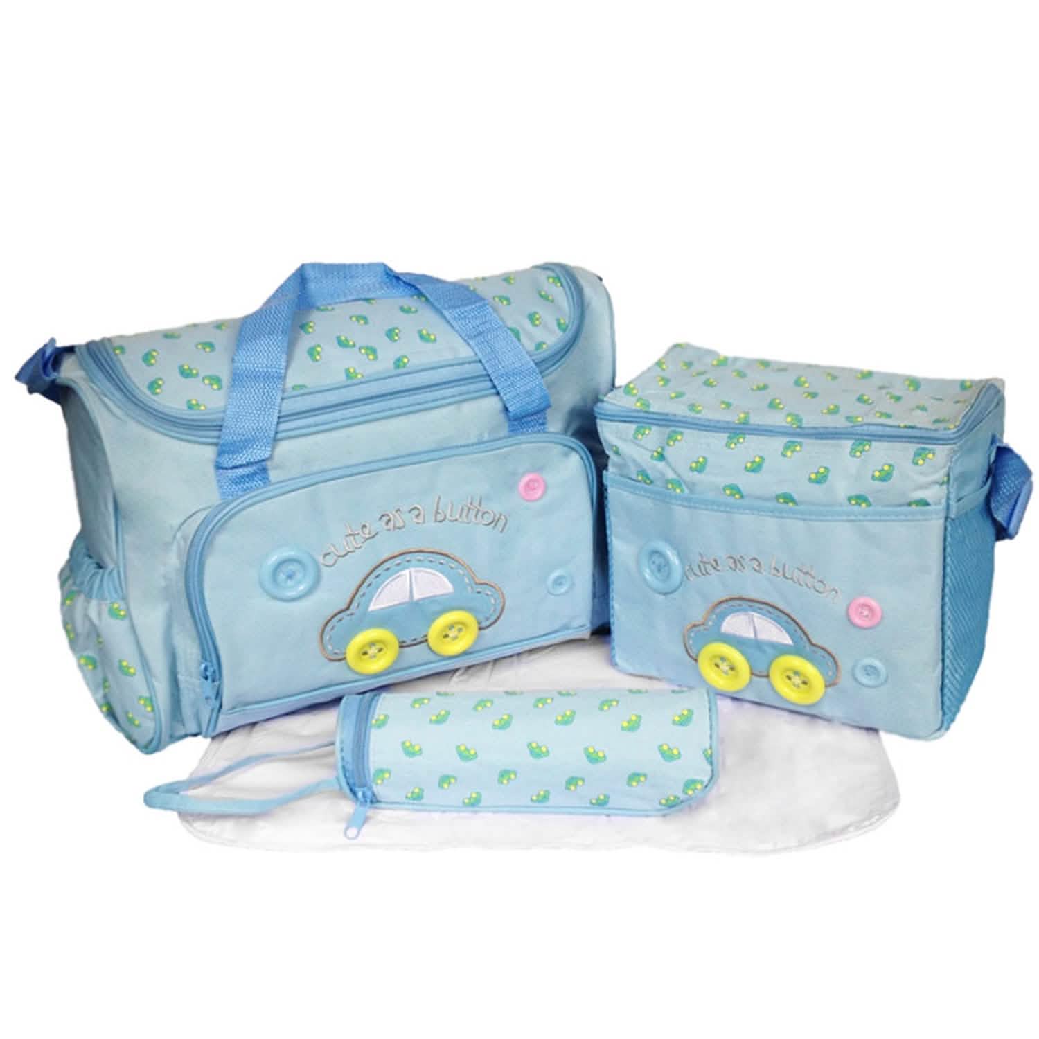 4-Piece: Baby Diaper Tote Bag Set DailySale