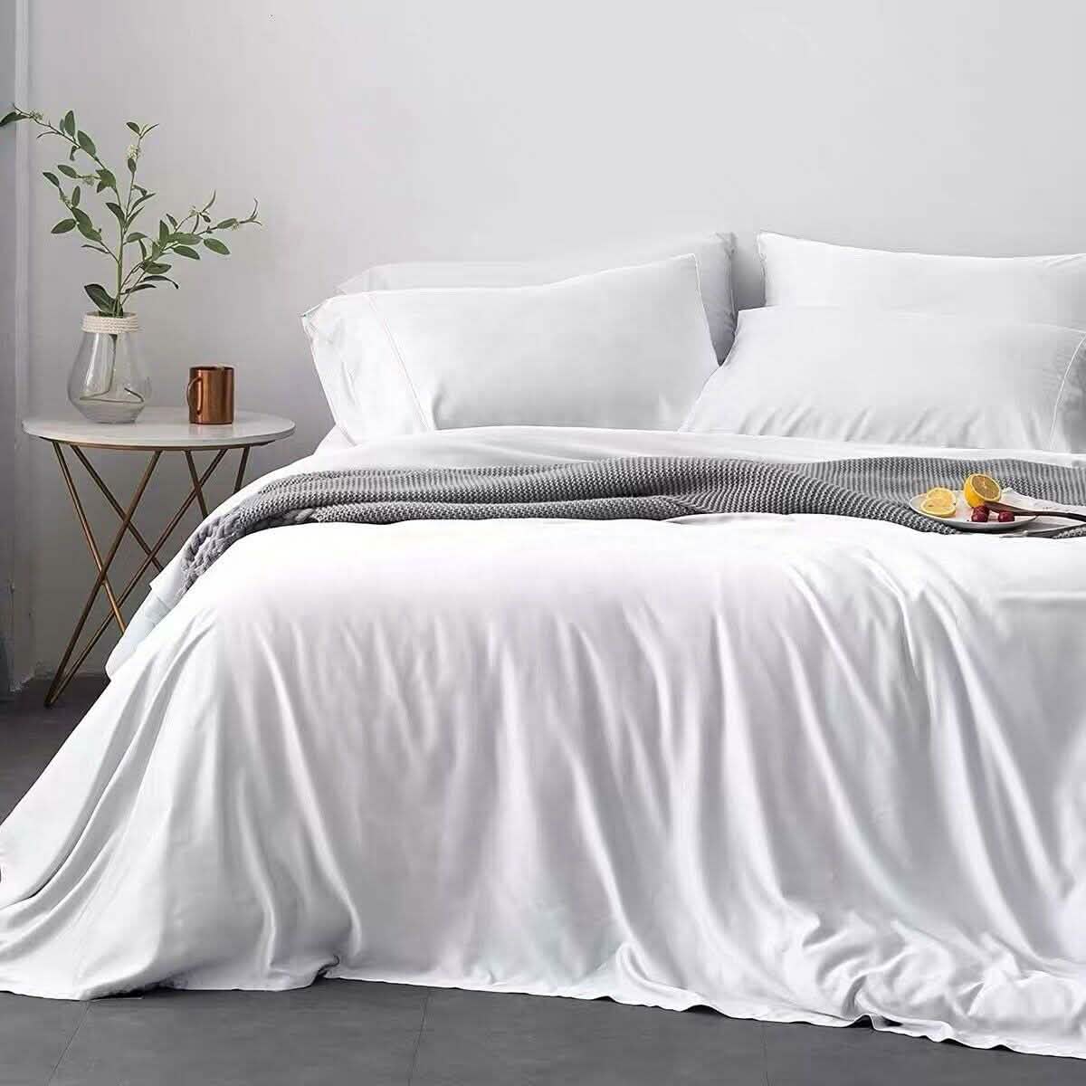 4-Piece: Bibb Home 300tc Bamboo Viscose Sheet Set DailySale