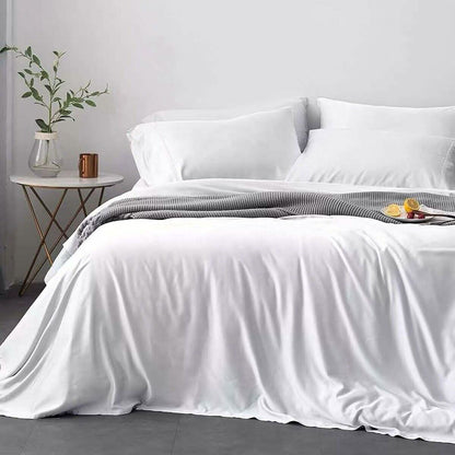 4-Piece: Bibb Home 300tc Bamboo Viscose Sheet Set DailySale