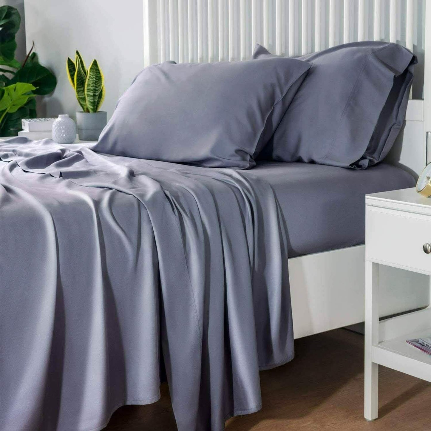 4-Piece: Bibb Home 300tc Bamboo Viscose Sheet Set DailySale