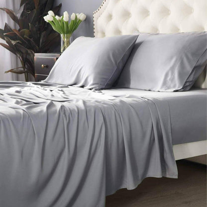 4-Piece: Bibb Home 300tc Bamboo Viscose Sheet Set DailySale