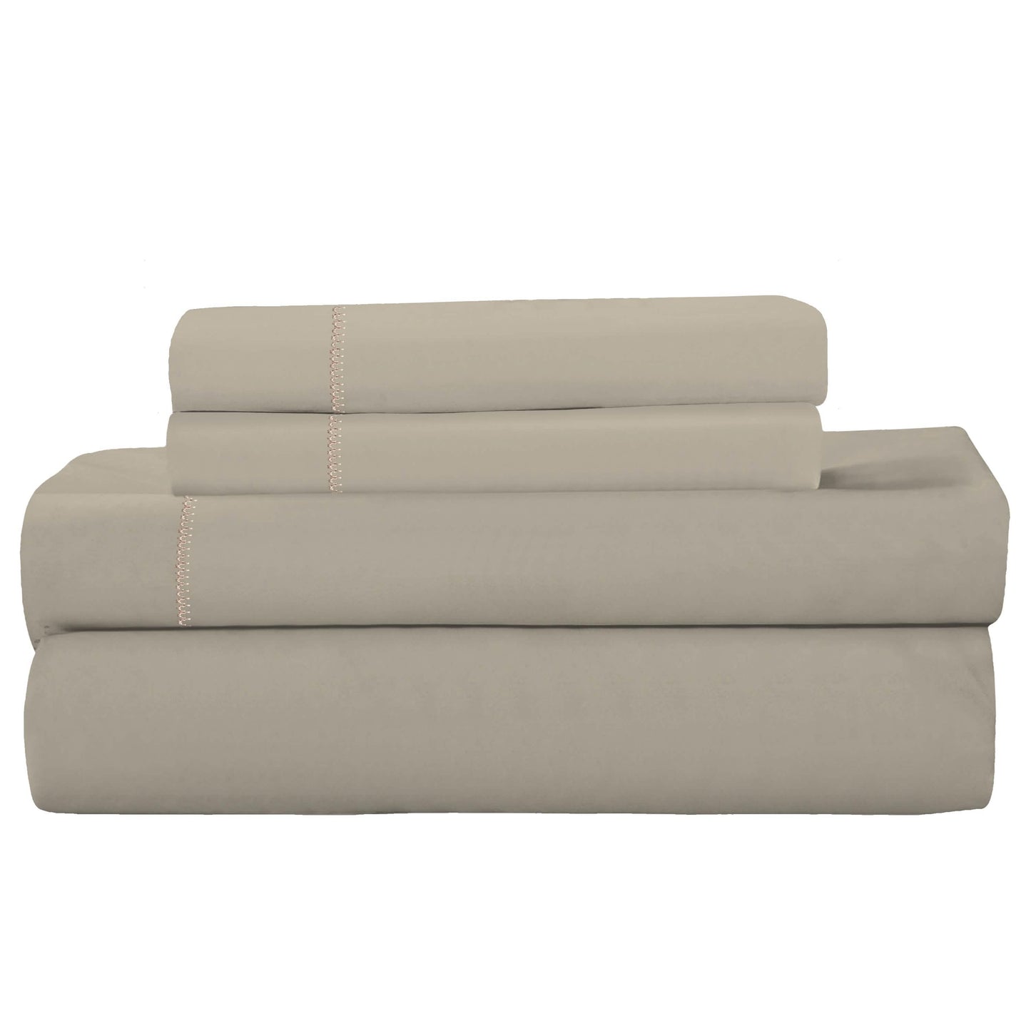 4-Piece: Brushed Cotton Percale Sheet Set DailySale