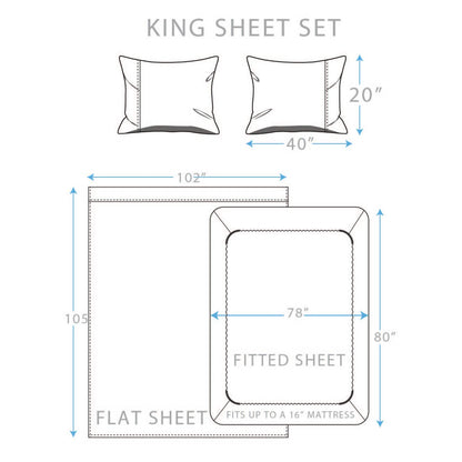 4-Piece: Brushed Cotton Percale Sheet Set DailySale