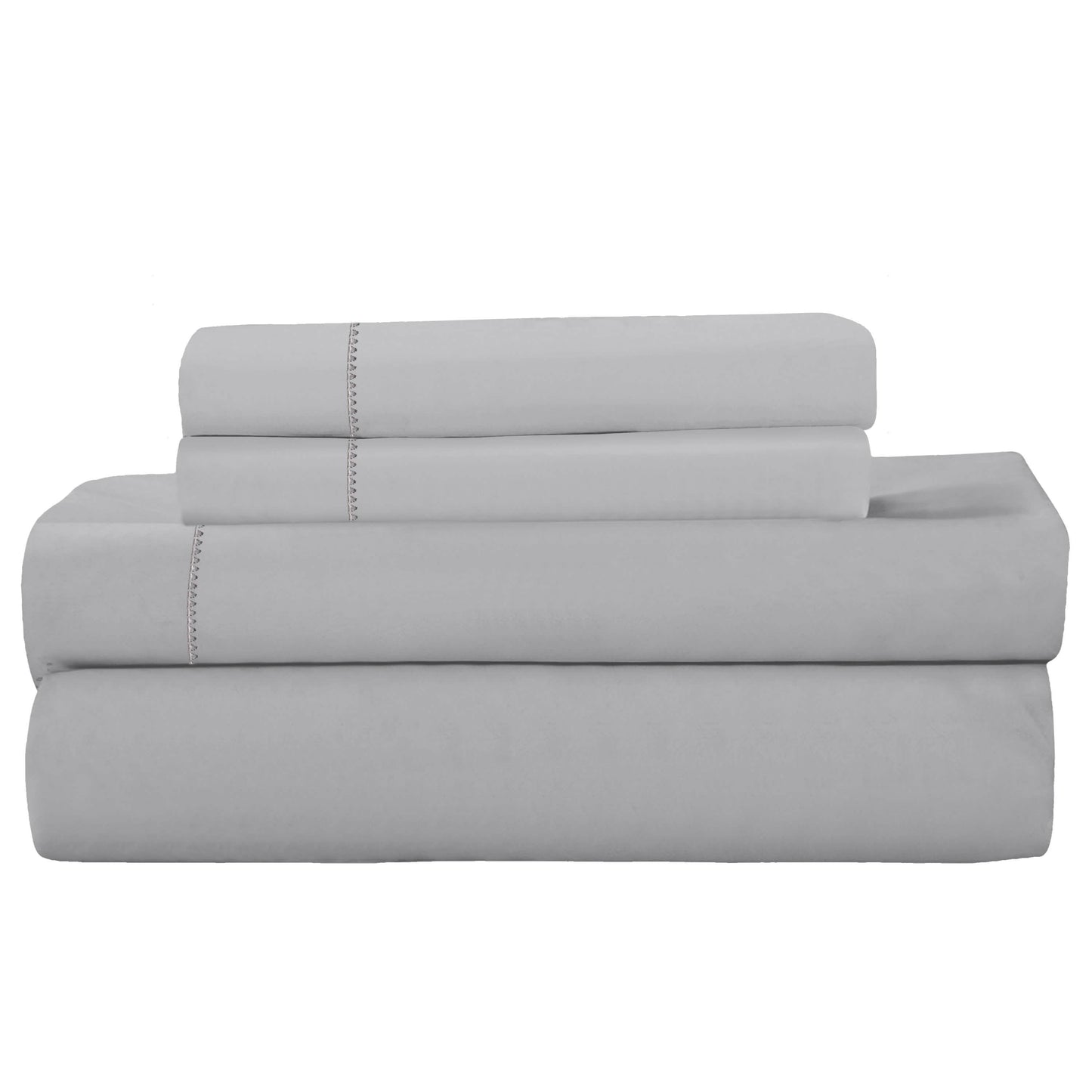 4-Piece: Brushed Cotton Percale Sheet Set DailySale