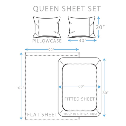4-Piece: Brushed Cotton Percale Sheet Set DailySale