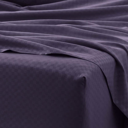 4-Piece: Checkered Embossed Sheet Set DailySale