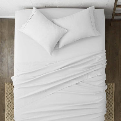 4-Piece: Checkered Embossed Sheet Set DailySale